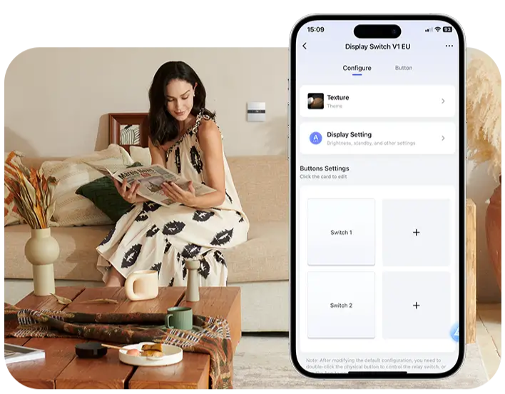 Aqara Display Switch V1 - Effortless Remote Management of Devices