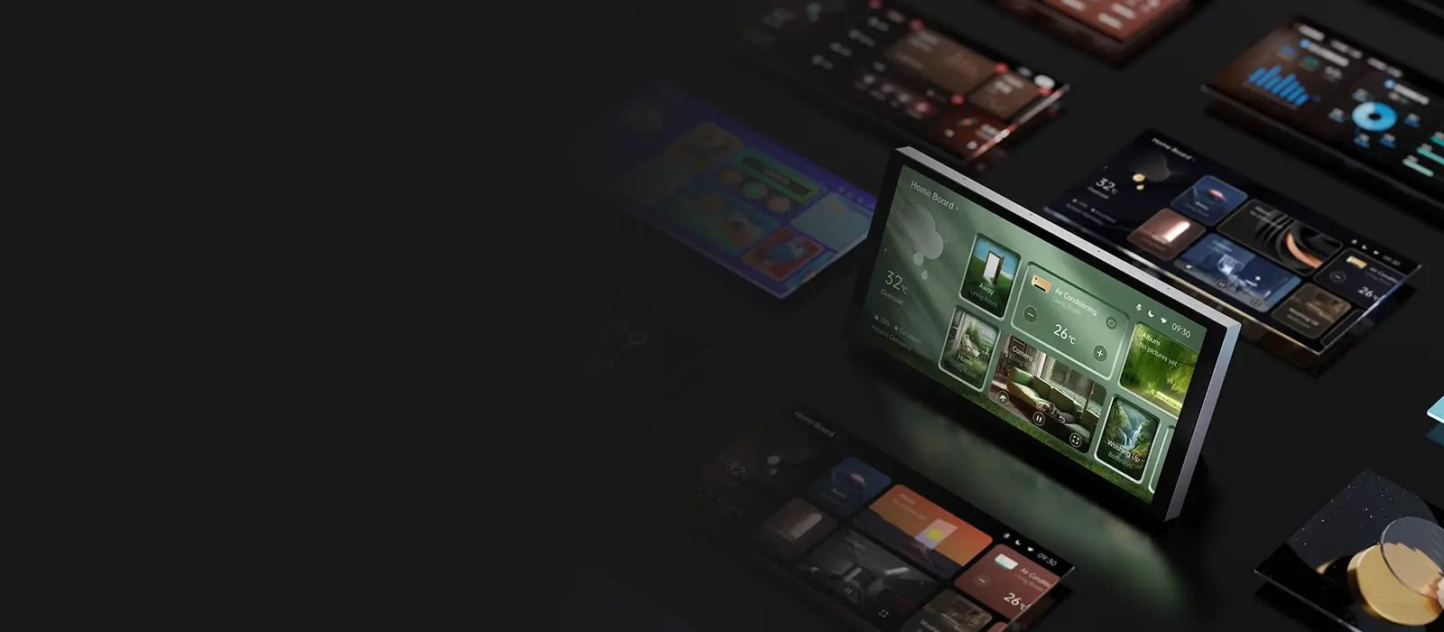 Aqara Panel Hub S1 plus customizable dashboards