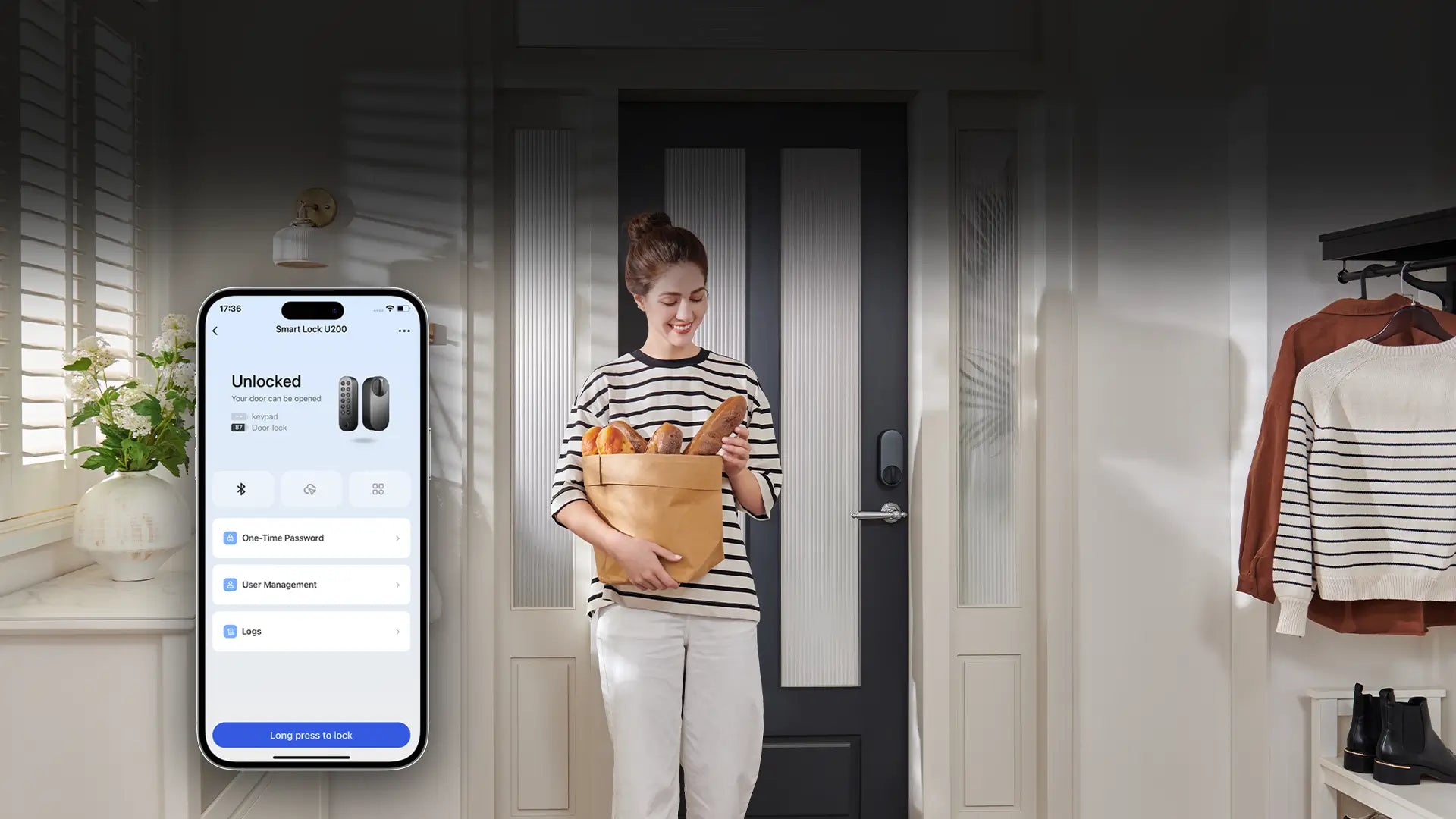Aqara Smart Lock U200 -Auto Locking