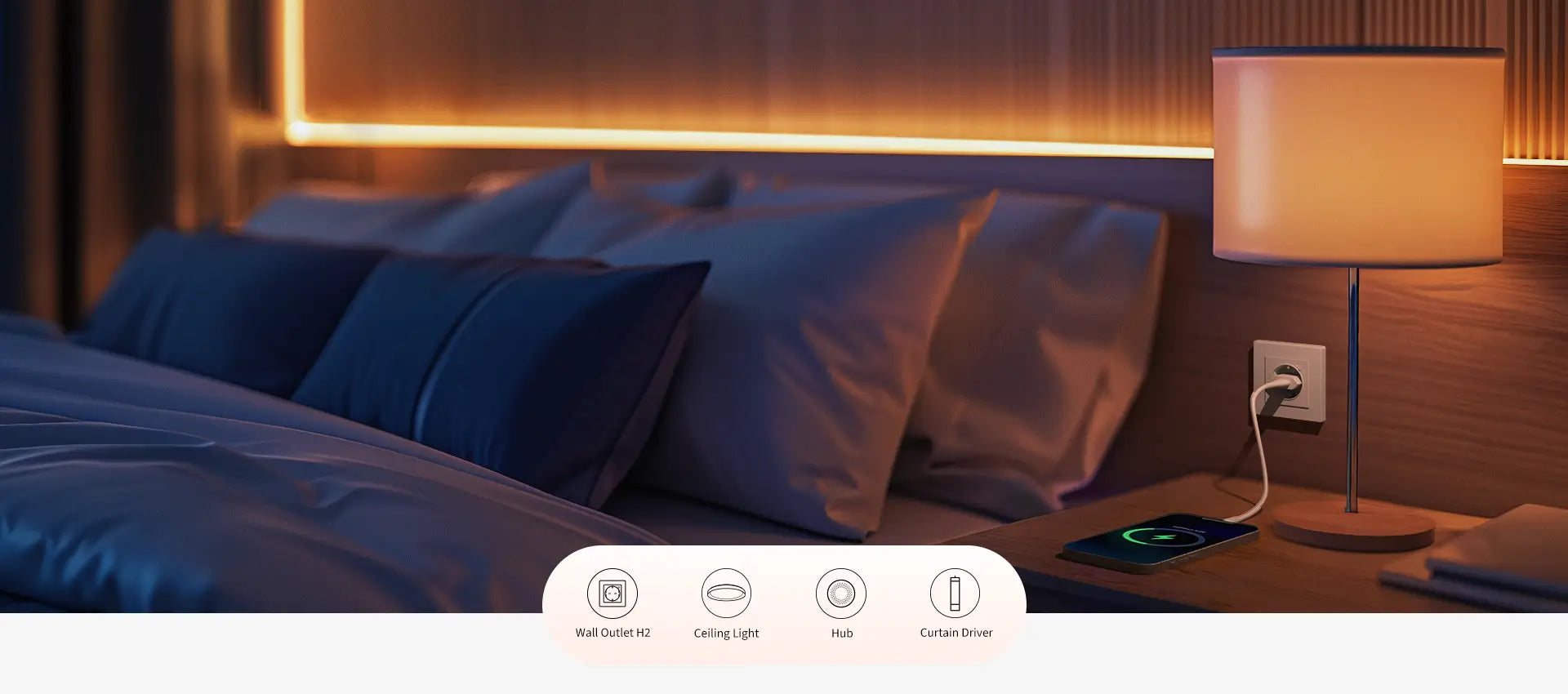 Aqara Wall Outlet H2 EU - Smart Power Socket with Energy Monitoring