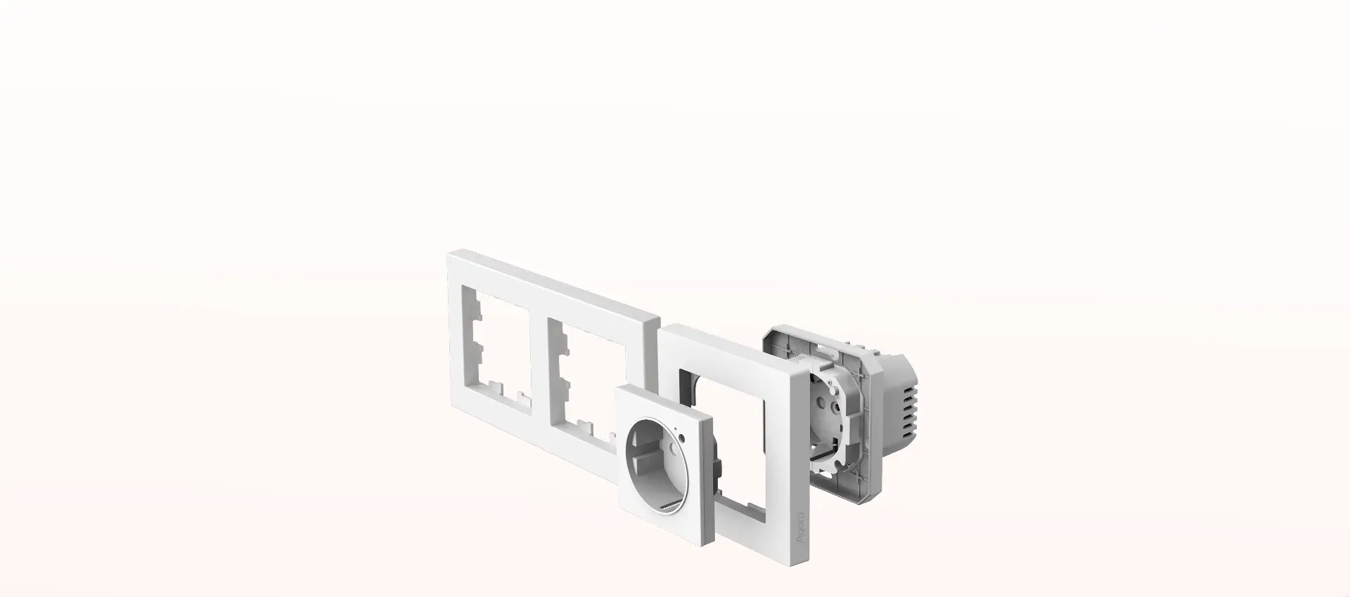 Aqara Wall Outlet H2 EU - Smart Power Socket with Energy Monitoring