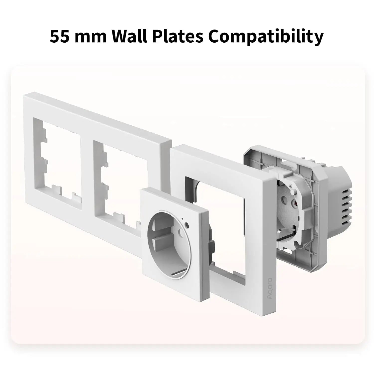 Aqara Wall Outlet H2 EU - Smart Power Socket with Energy Monitoring