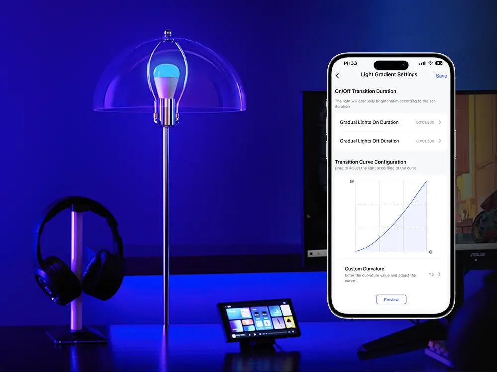 Aqara led smart bulb T2 - smart automation with aqara smart device