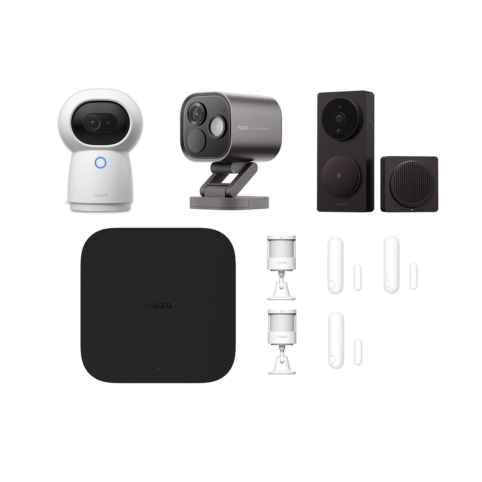 AIB Group GZ502B All-In-One Video Security System (Black Security