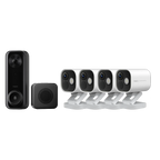 Doorbell Camera G400 (Wired) + Camera Hub G5 Pro(4 Pack)