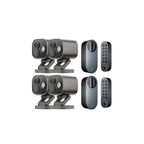 Serrure Intelligente U200 (Lot de 2) + Hub Caméra G5 Pro (Lot de 4)