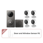 Doorbell Camera Hub G410 + Camera G100 (4er Pack)