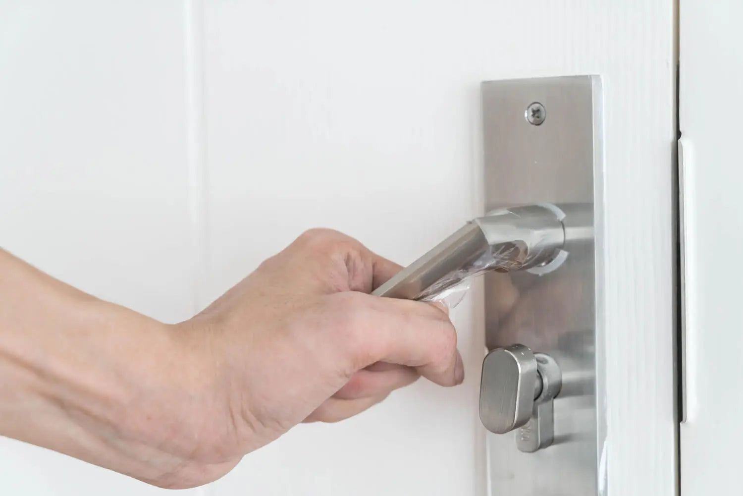 How to Open a Locked Door with a Card