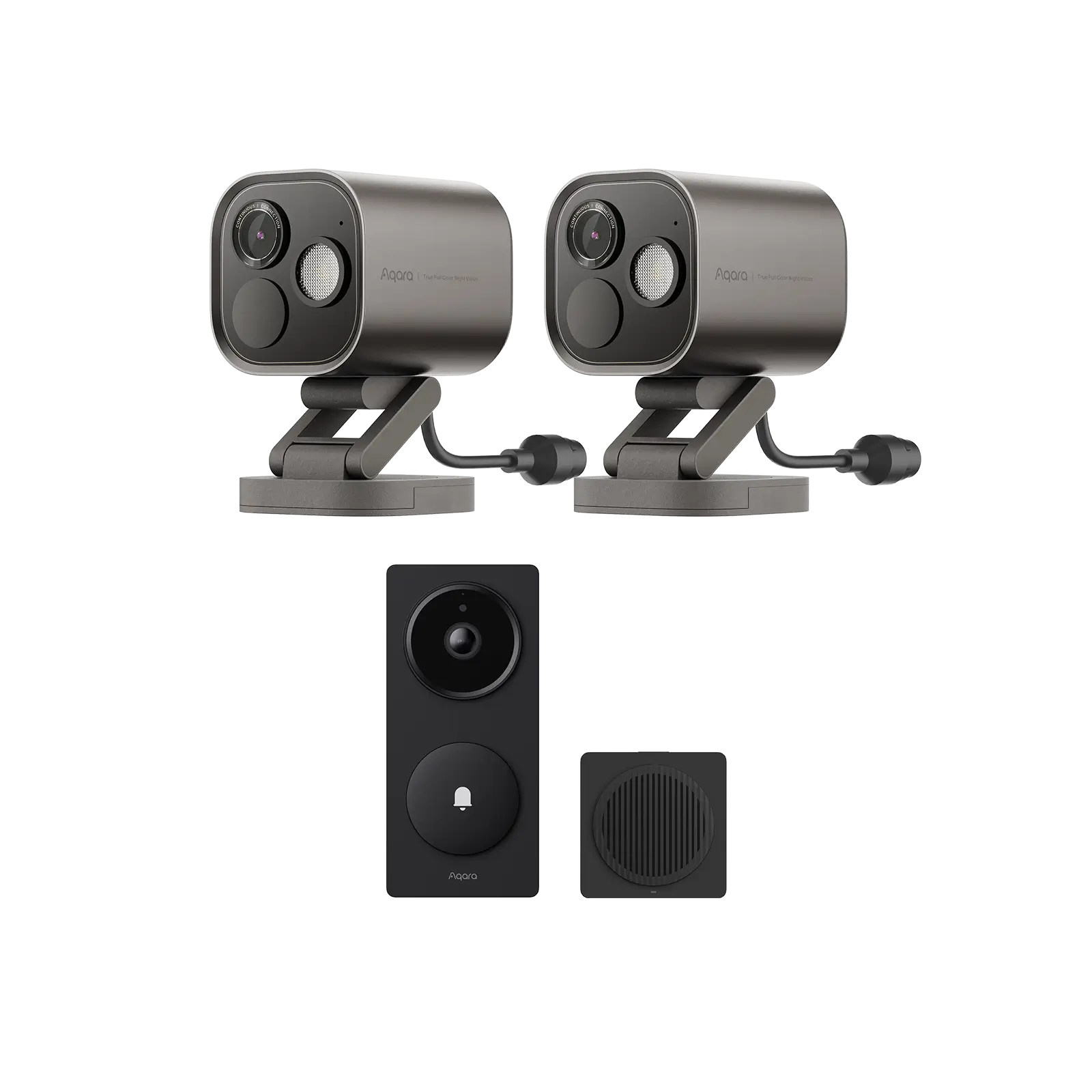 Doorbell Camera Hub G410 + 2* Camera Hub G5 Pro