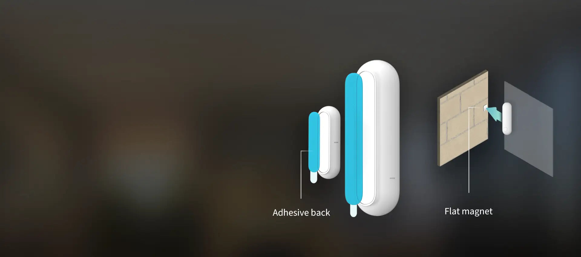 Aqara Door and Window Sensor P2 Advanced Matter Support Home Security Solution