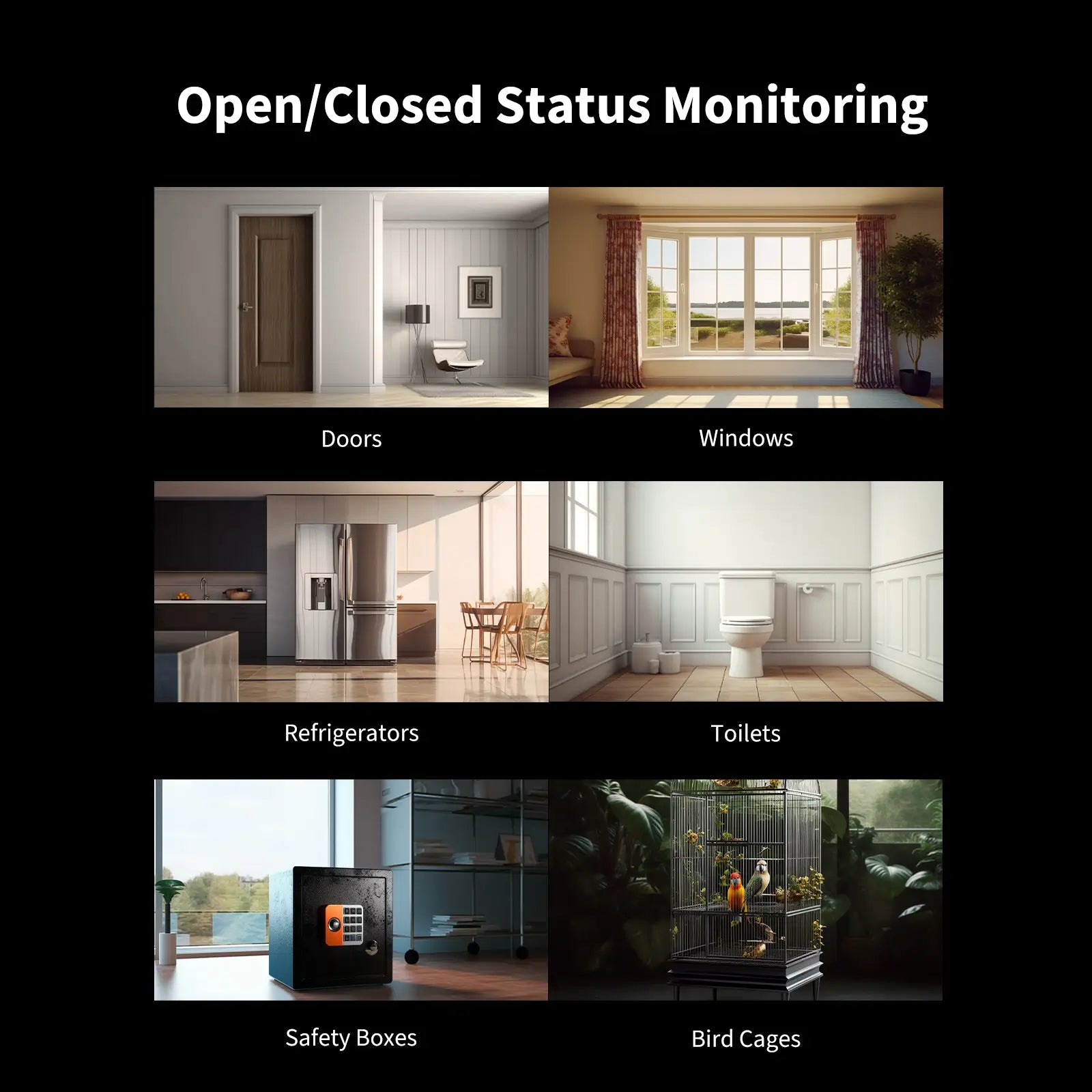Aqara Door and Window Sensor P2 – Advanced Matter Support Home Security Solution