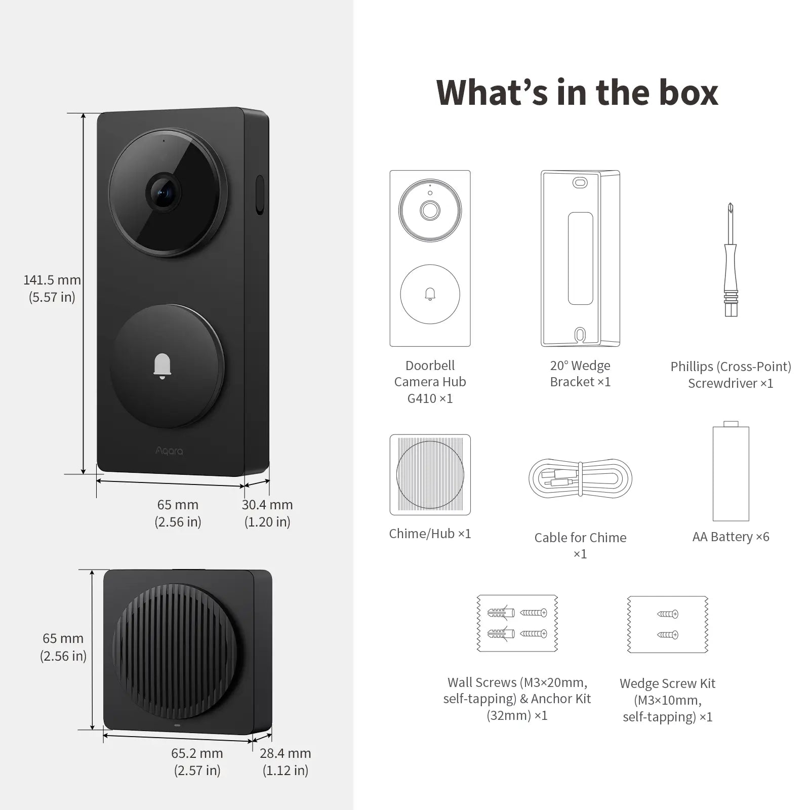 Aqara Doorbell Camera Hub G410