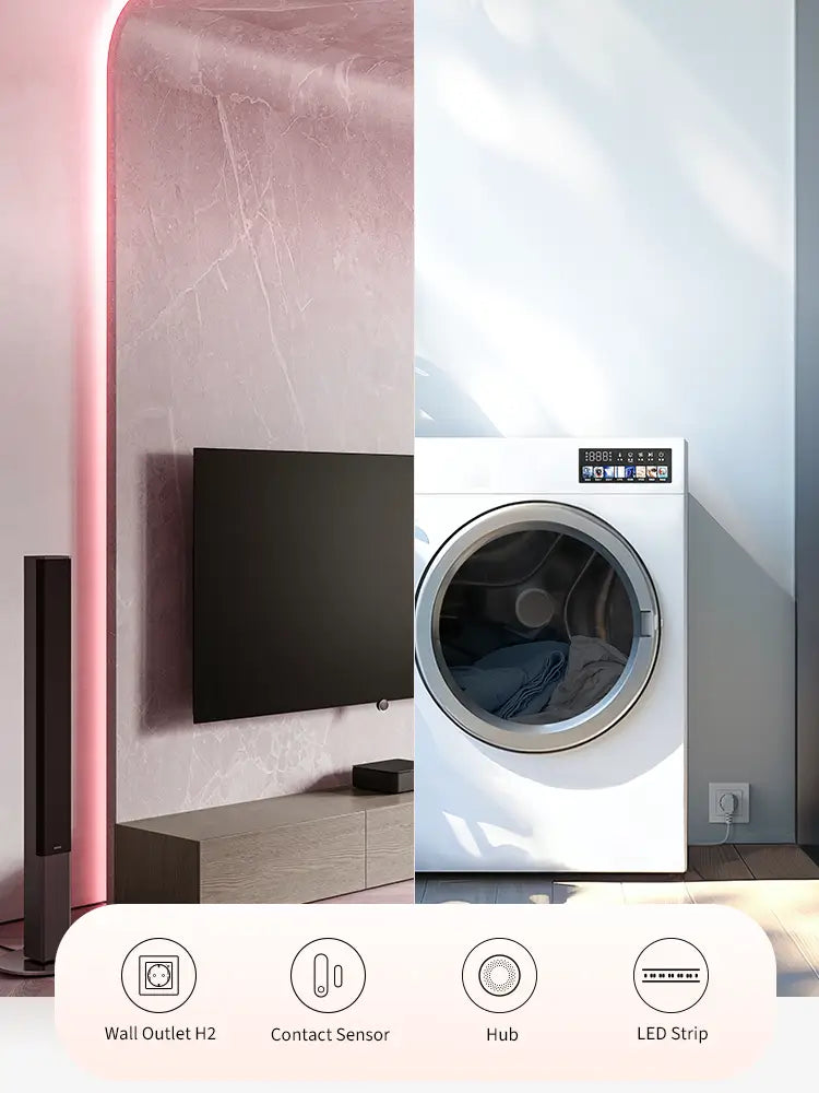 Aqara Wall Outlet H2 EU - Smart Power Socket with Energy Monitoring