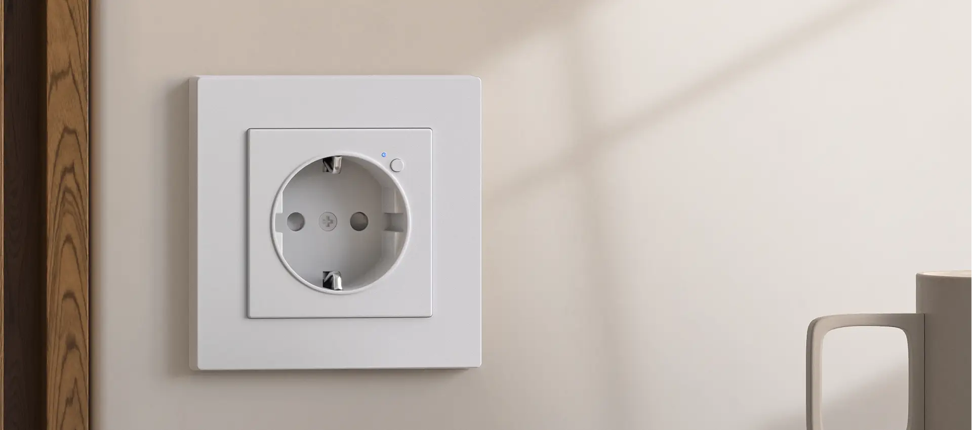 Aqara Wall Outlet H2 EU - Smart Power Socket with Energy Monitoring