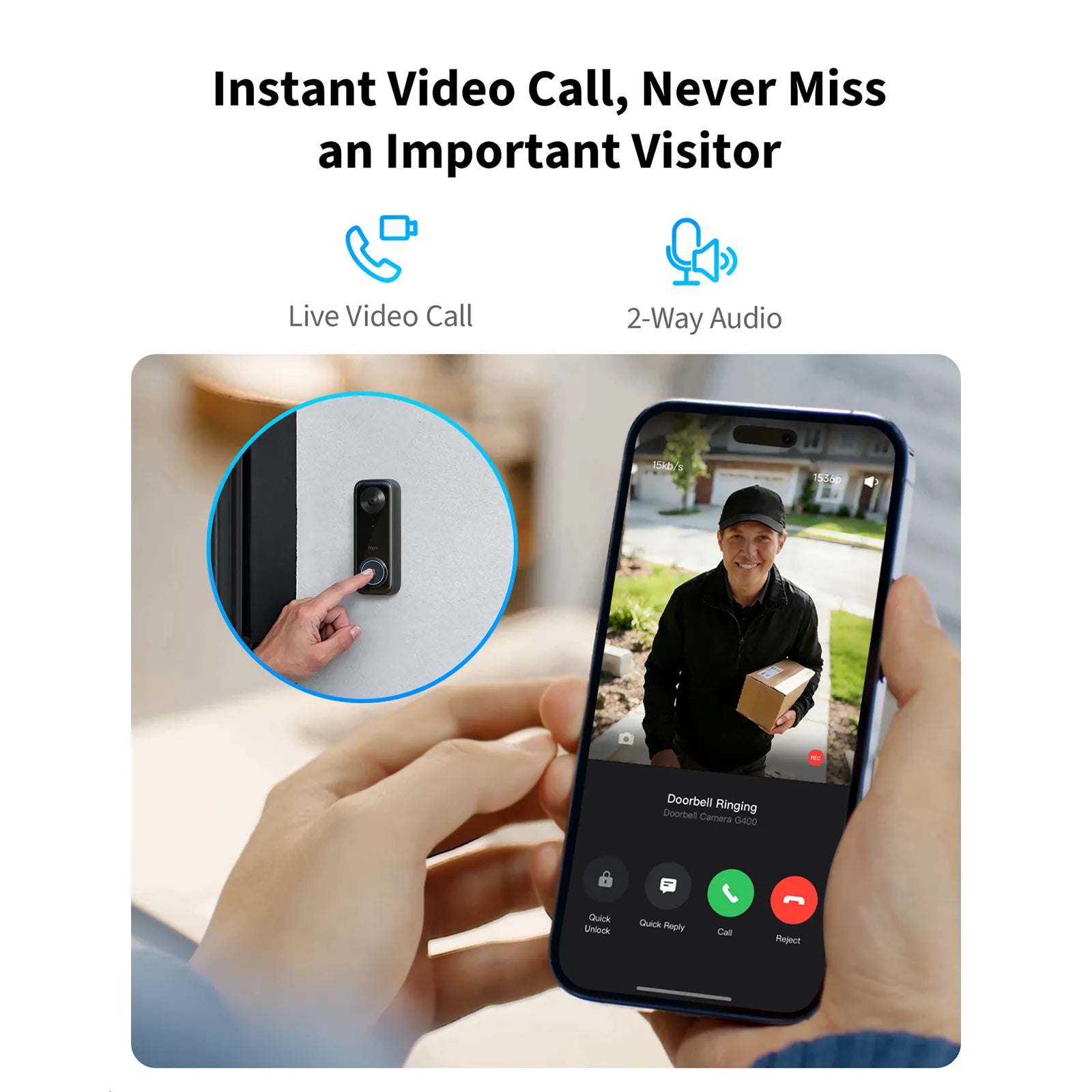 Doorbell Camera G400 (Wired)