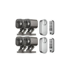Serrure Intelligente U200 (Lot de 2) + Hub Caméra G5 Pro (Lot de 4)