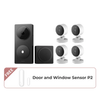 Doorbell Camera Hub G410 + Camera G100 (4er Pack)