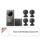 Doorbell Camera Hub G410 + Camera G100 (4er Pack)