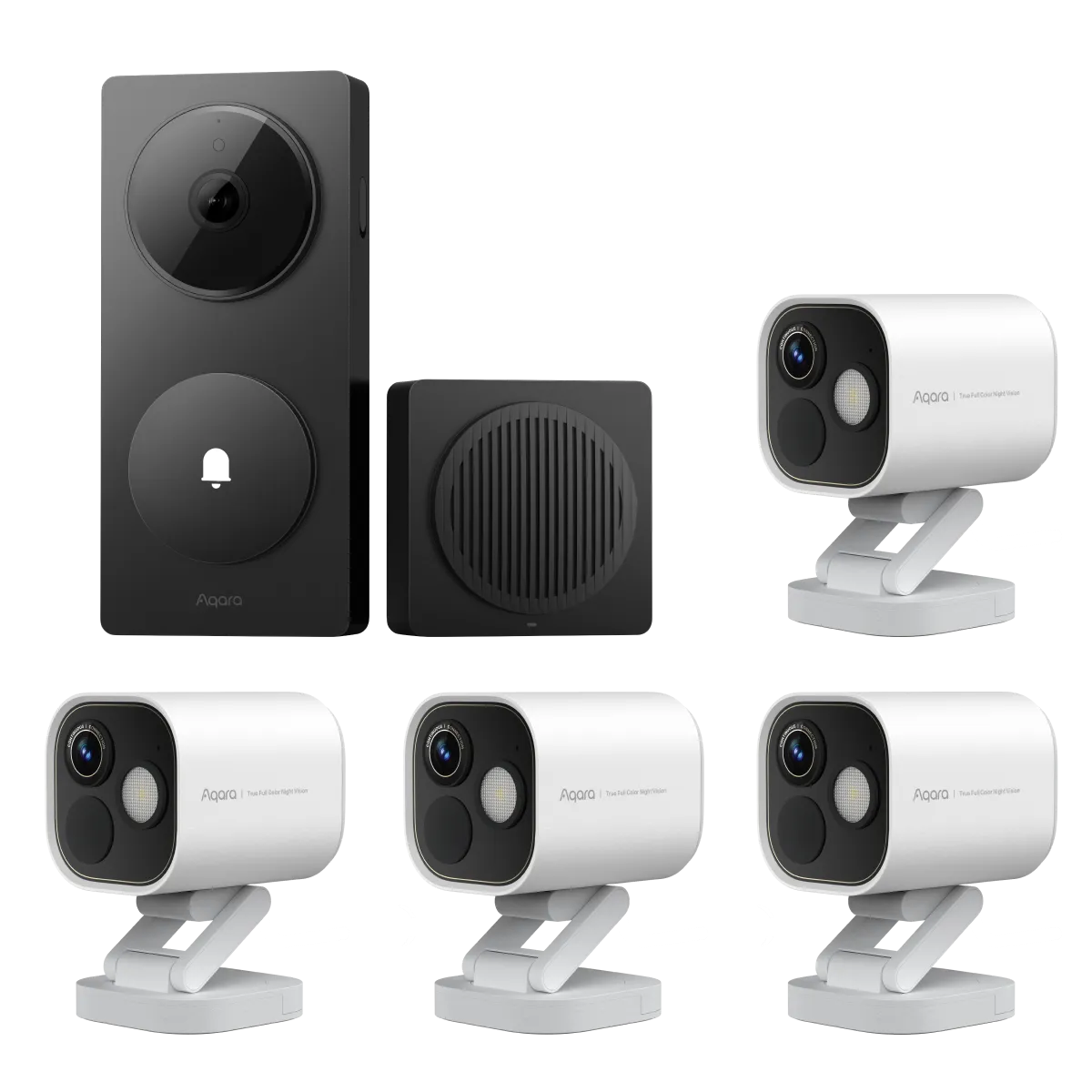 Doorbell Camera Hub G410 + Camera Hub G5 Pro(4 Pack)