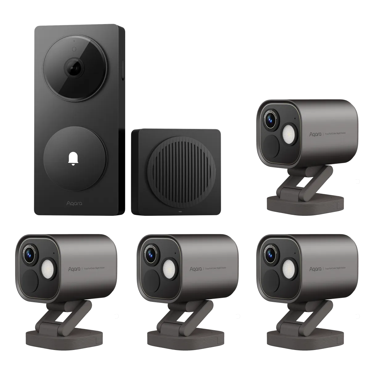 Doorbell Camera Hub G410 + Camera Hub G5 Pro(4 Pack)