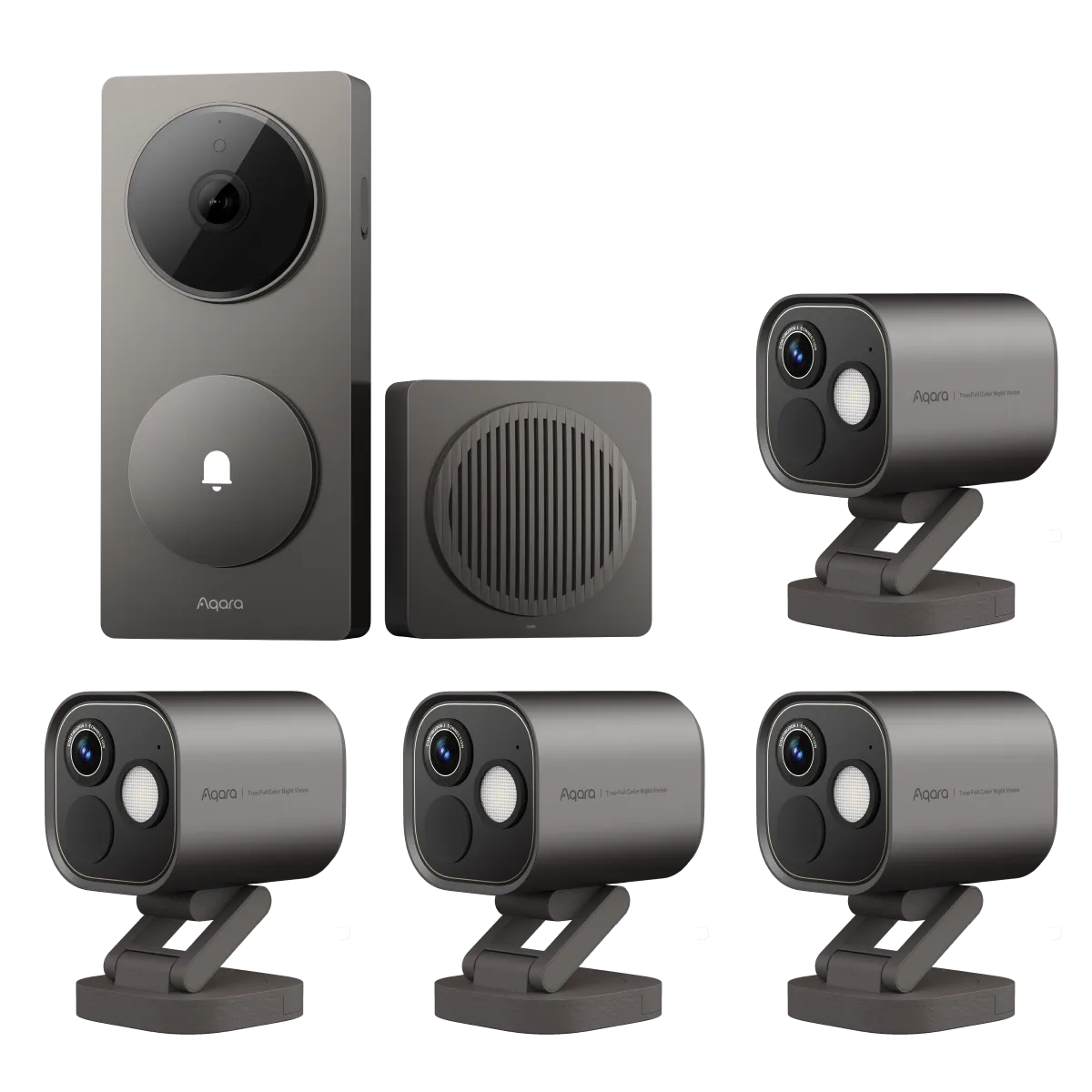 Doorbell Camera Hub G410 + Camera Hub G5 Pro(4 Pack)