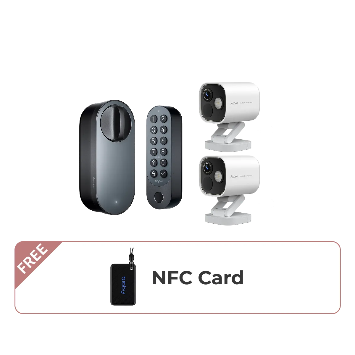 Smart Lock U200 + Camera Hub G5 Pro(2 Pack)