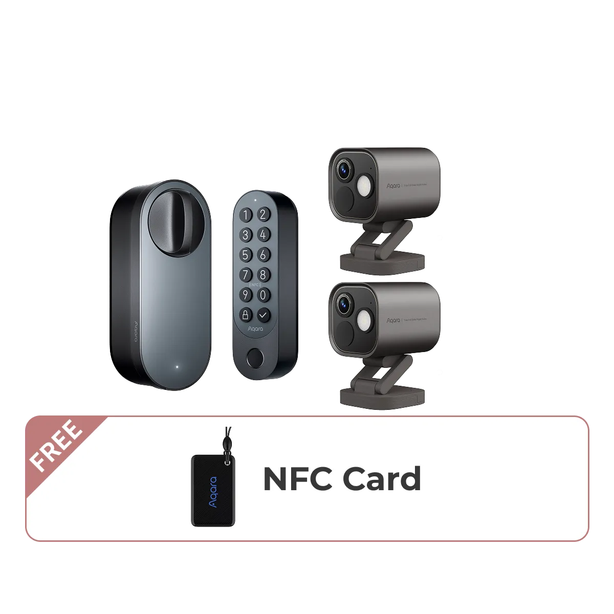 Smart Lock U200 + Camera Hub G5 Pro(2 Pack)